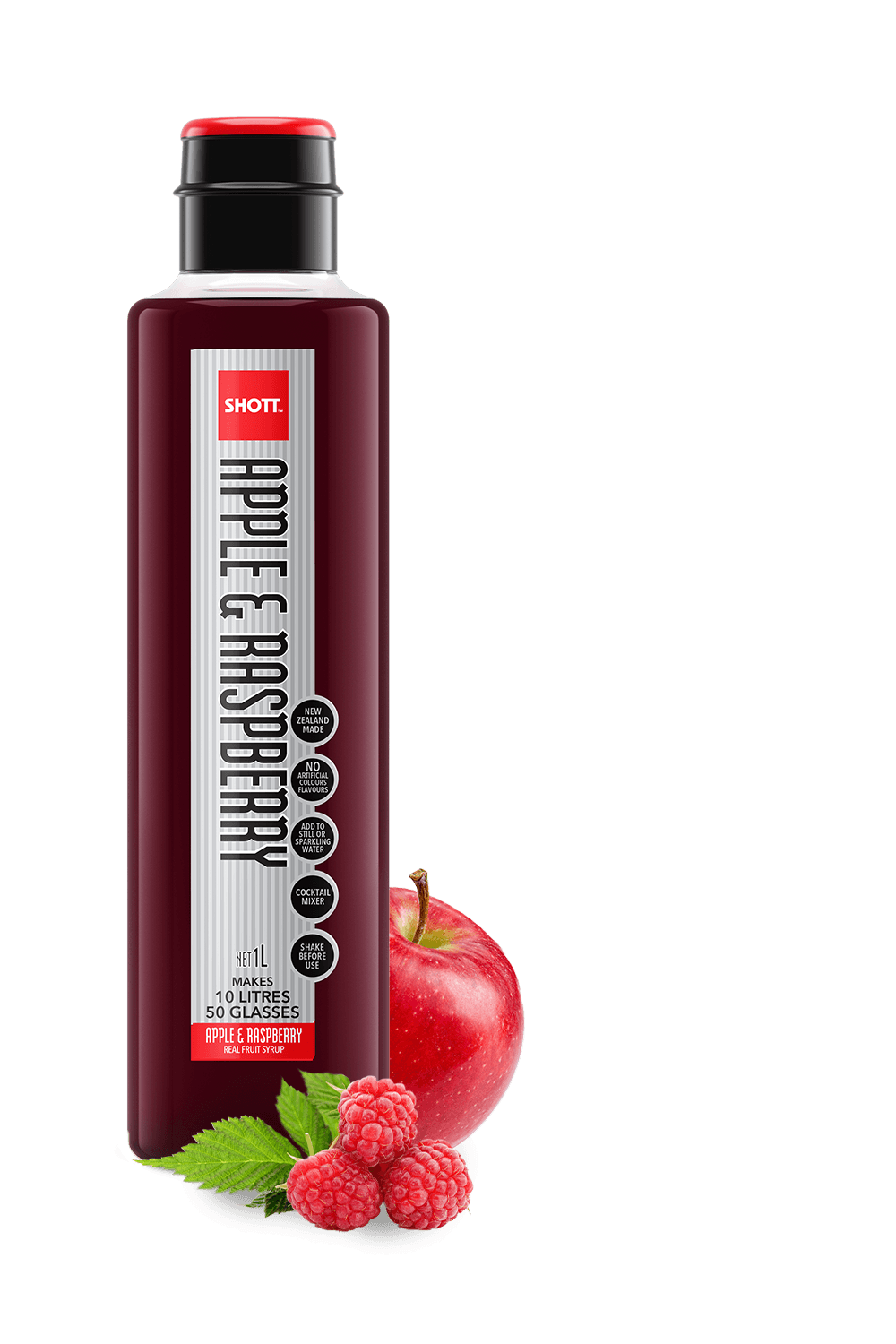 Flavours - APPLE & RASPBERRY | SHOTT BEVERAGES